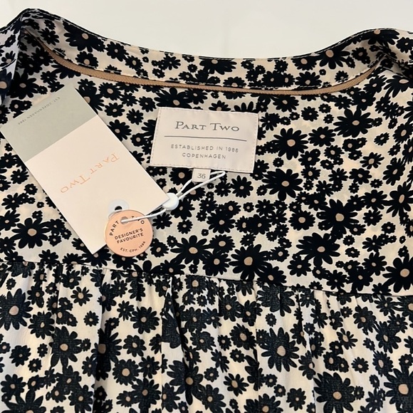 PART TWO Beautiful European Blouse NWT - Picture 9 of 12